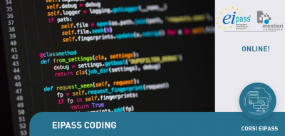 Immagine: Modalit&agrave; di erogazione EI-Card (&euro;158)
Acquistando l&rsquo;Ei-Card &rarr; una tessera identificativa grazie alla quale puoi&nbsp; accedere sulla piattaforma DIDASKO e trovare il materiale dedicato, studiare in autoapprendimento e in seguito sostenere l&rsquo;esame finale presso il nostro Ei- Center.
Modalit&agrave; di erogazione On Line (&euro;256)
Acquistando il Corso online e svolgendo il percorso in completa autonomia, da casa e in qualsiasi momento, accedendo su DIDASKO (fruibile h24, 7 giorni su 7) dove potrai trovare dispense, videolezioni e simulazioni all&rsquo;esame, da sostenere online.
Breve descrizione del corso
EIPASS Coding &egrave; un percorso rivolto alla Scuola Secondaria di II grado e certifica le competenze, di livello intermedio, nell&rsquo;utilizzare linguaggi di programmazione a scopo didattico, quali Twine, Kojo, HTML, CSS e Javascript.
Moduli d'esame

Il coding come metodo didattico
La programmazione informatica
Linguaggi di programmazione
Progetti di esempio

Destinatari
Insegnanti di Scuola Secondaria di II grado, che vogliano approfondire la conoscenza del coding per fini didattici e vogliano certificare le loro competenze
Studenti di Scuola Secondaria di II grado, che vogliano acquisire le competenze intermedie di utilizzo di diversi linguaggi di programmazione, con applicazione in ambito scolastico primariamente, ma non solo
Formatori ed educatori che vogliano sfruttare al meglio le potenzialit&agrave; offerte dal coding in ambito educativo e formativo, creando attivit&agrave; interattive che stimolino il pensiero computazionale e il problem solving
&nbsp;
Tipologia Titolo conseguito
Certificazione informatica EIPASS CODING valida a livello internazionale. Tale certificazione, potr&agrave; inoltre essere utilizzata per acquisire punteggio in concorsi pubblici e graduatorie.
Sede&nbsp;
Online
Informazioni
Mestieri Campania, via S. Visco 24B/ Via Gandhi 16, Salerno Tel. 089 723744 Email formazione@mestiericampania.com&nbsp;www.mestiericampania.comaccreditamento regione campania n. 2691-2-1-s
&nbsp;